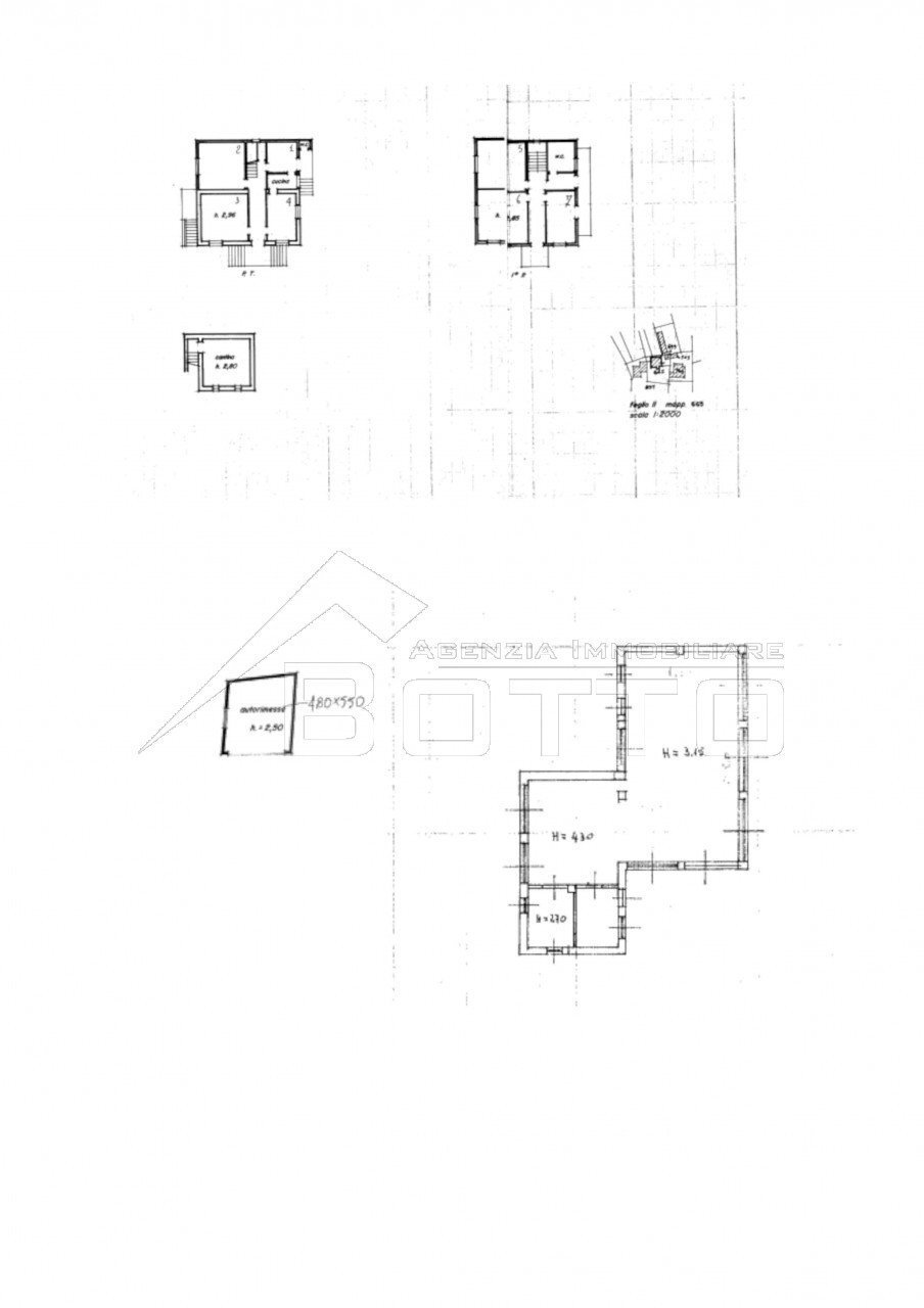 Independent house via XXV aprile 91, Gozzano - floor plans 1