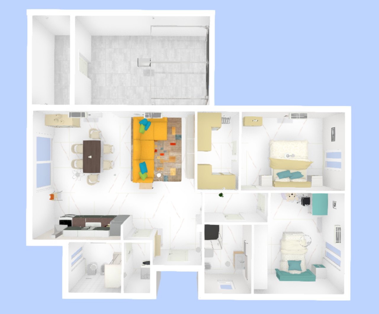 Plan3D #333461 21-11-2024 12.06.png - Villa Via Spagna, Vercelli - planimetria 1