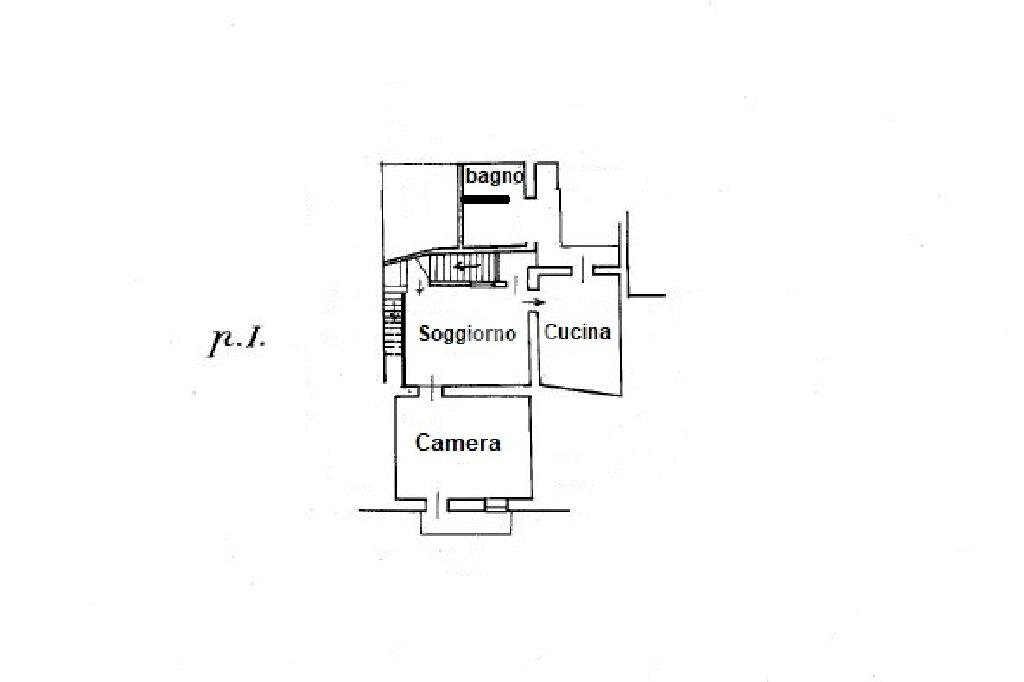 Stable - Palace Via mazzini, Crescentino - floor plans 1