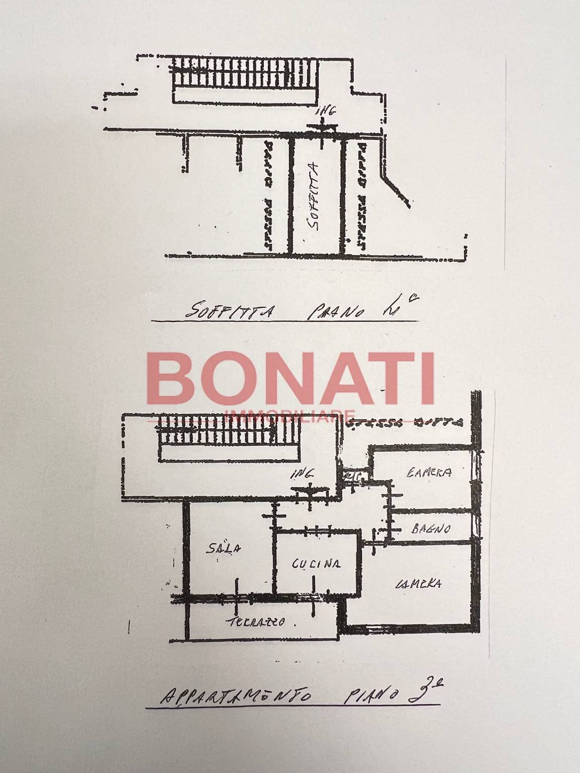 Four-room apartment Sarzana - floor plans 1