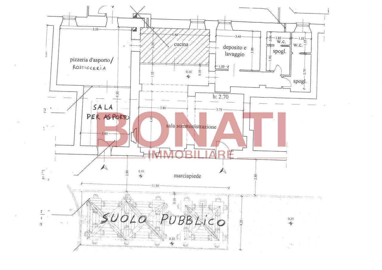 Ristorante Sestri Levante - planimetria 1