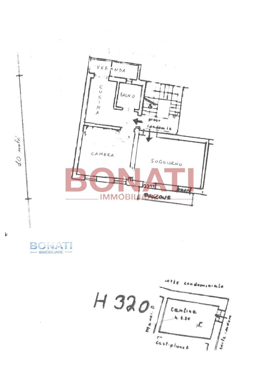 Trilocale Riomaggiore - planimetria 1