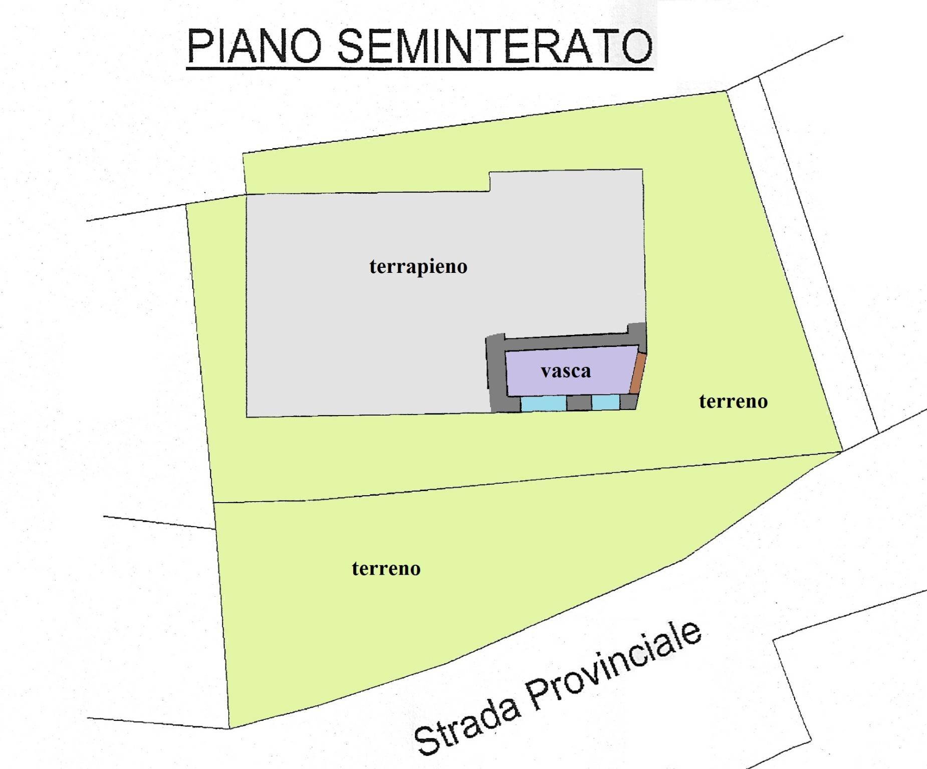Rustico SP65, Castel Vittorio - planimetria 1