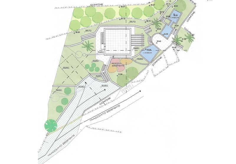 Rustico via Conca Verde, Vallecrosia - planimetria 1