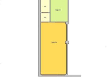 Planimetria negozio - Negozio via Regina Margherita, Bordighera - foto 4