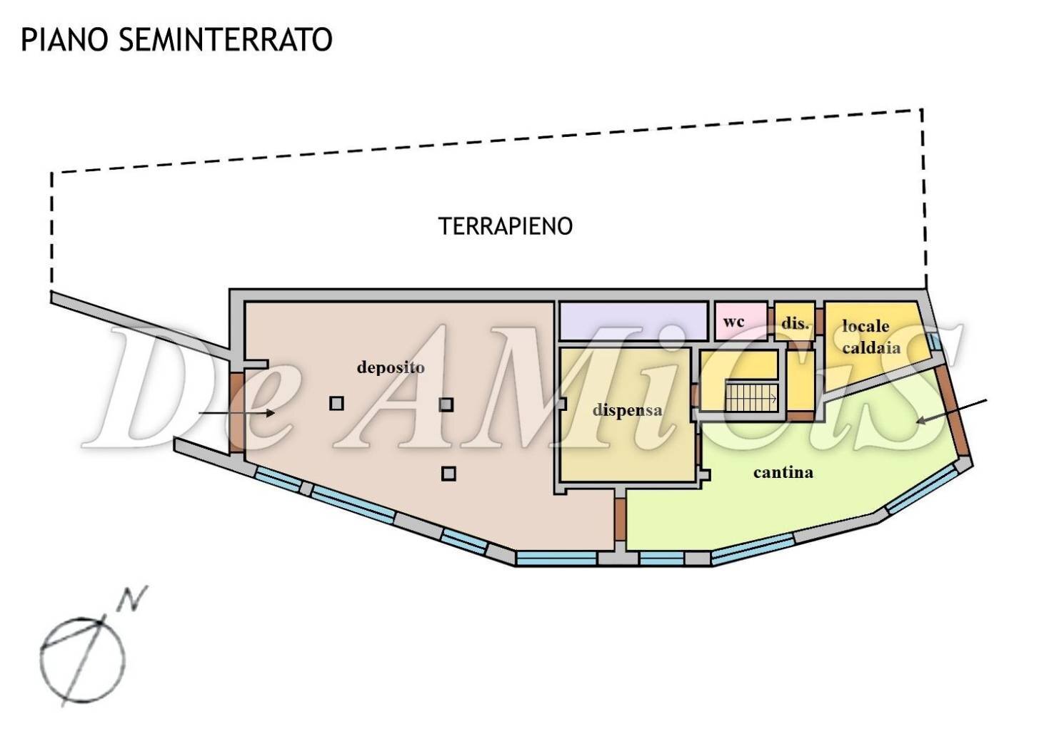 Stable - Palace strada Provinciale 68, 11, Dolceacqua - floor plans 1