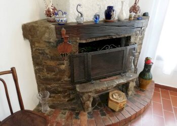 caminetto - Villa via Provinciale, Dolceacqua - photo 7