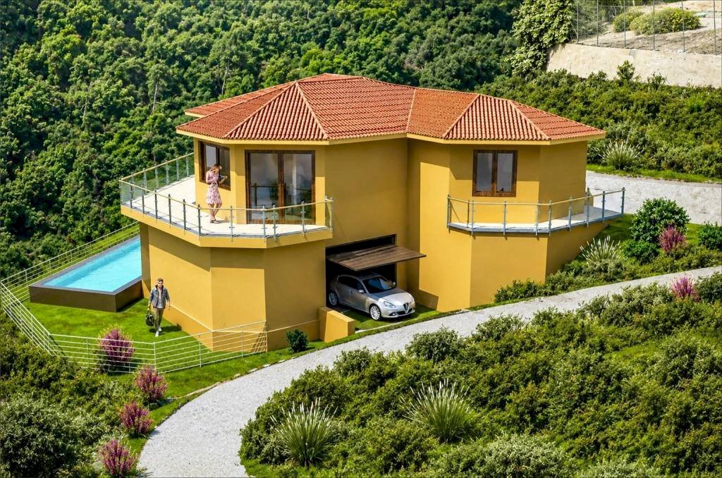 Facciata - Terreno edificabile via Martinazzi, Camporosso - foto 1