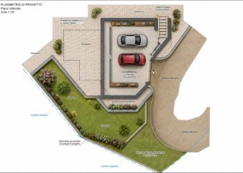 Planimetria - Building land via Martinazzi, Camporosso - photo 3