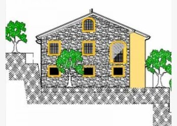 prospetto  casa - Terreno edificabile Località Colmo, Dolceacqua - foto 2