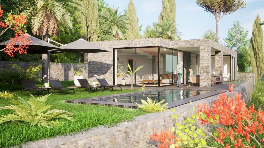 Facciata - Terreno edificabile via dei Colli, Bordighera - foto 2