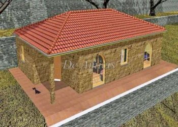 rendering progetto - Terreno edificabile Località Osaggio, Apricale - foto 2