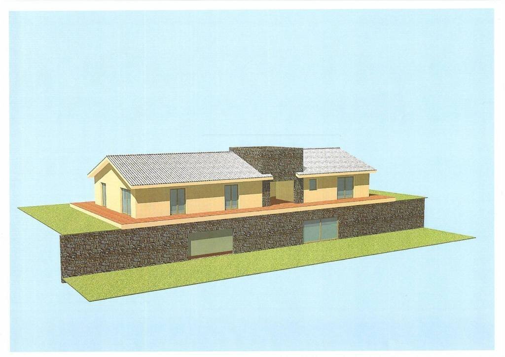 rendering villa - Building land strada Gallina, 1, Bordighera - photo 1
