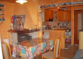 caminetto - Trilocale viale Rimembranze, 8A, Apricale - foto 8