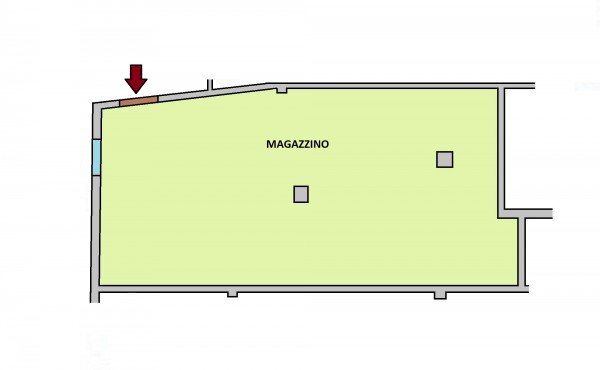 Magazzino Bordighera - planimetria 1