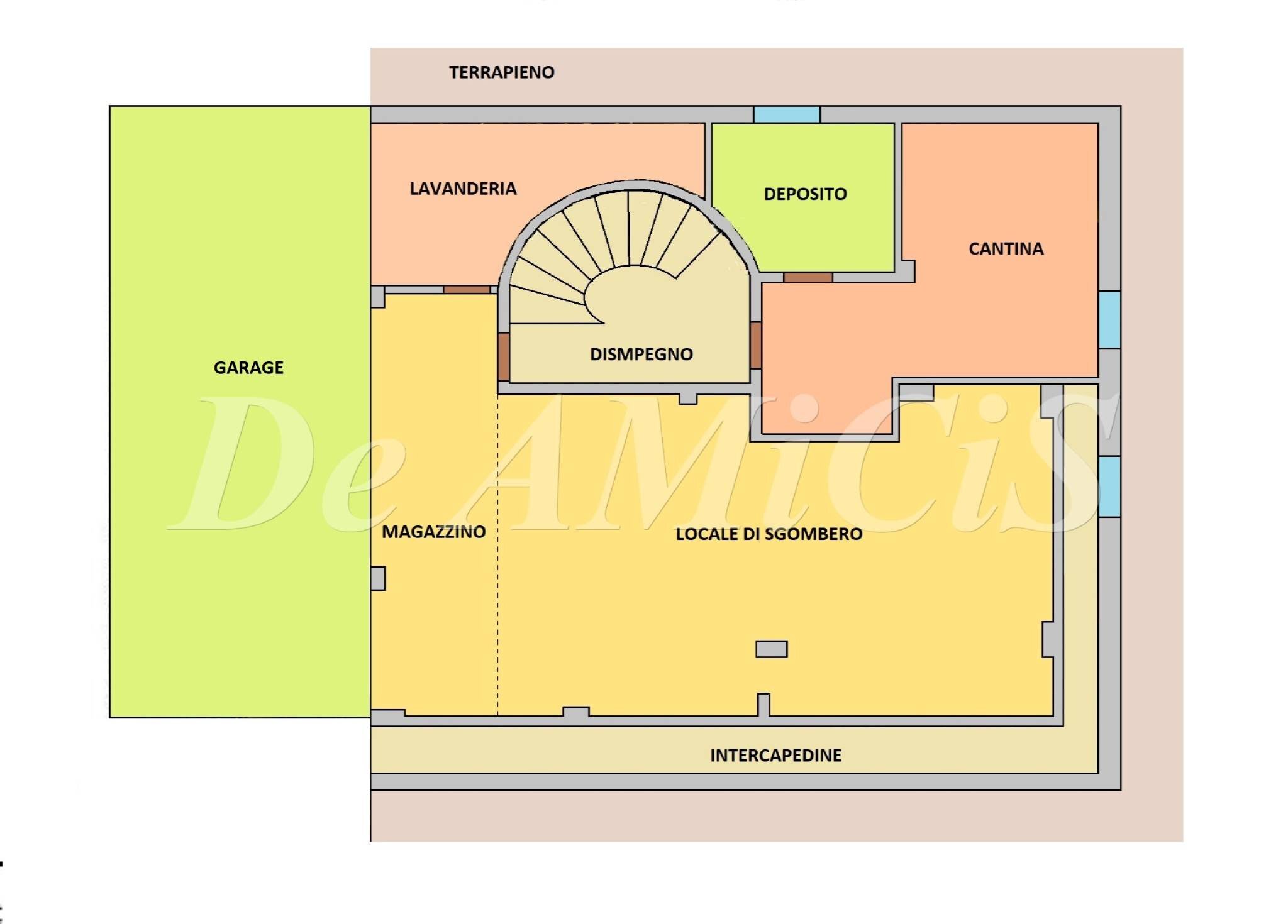 Villa Località Nofea, Vallecrosia - planimetria 1