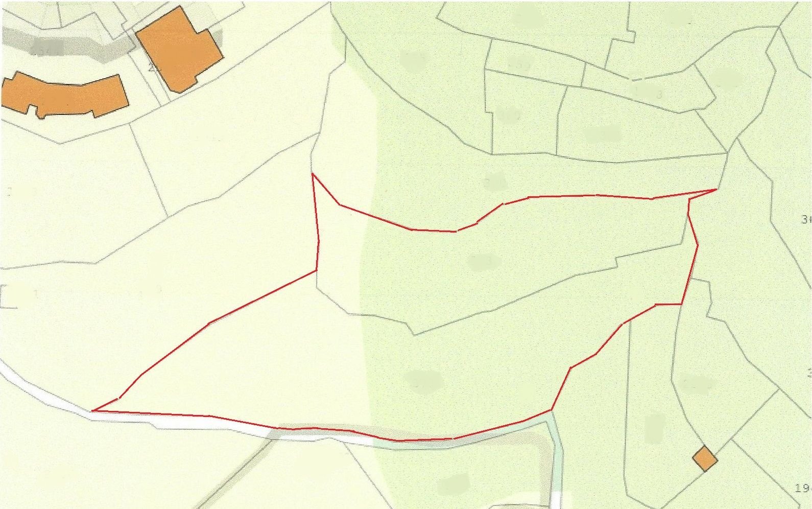Terreno edificabile Località Zuardo, Perinaldo - planimetria 1