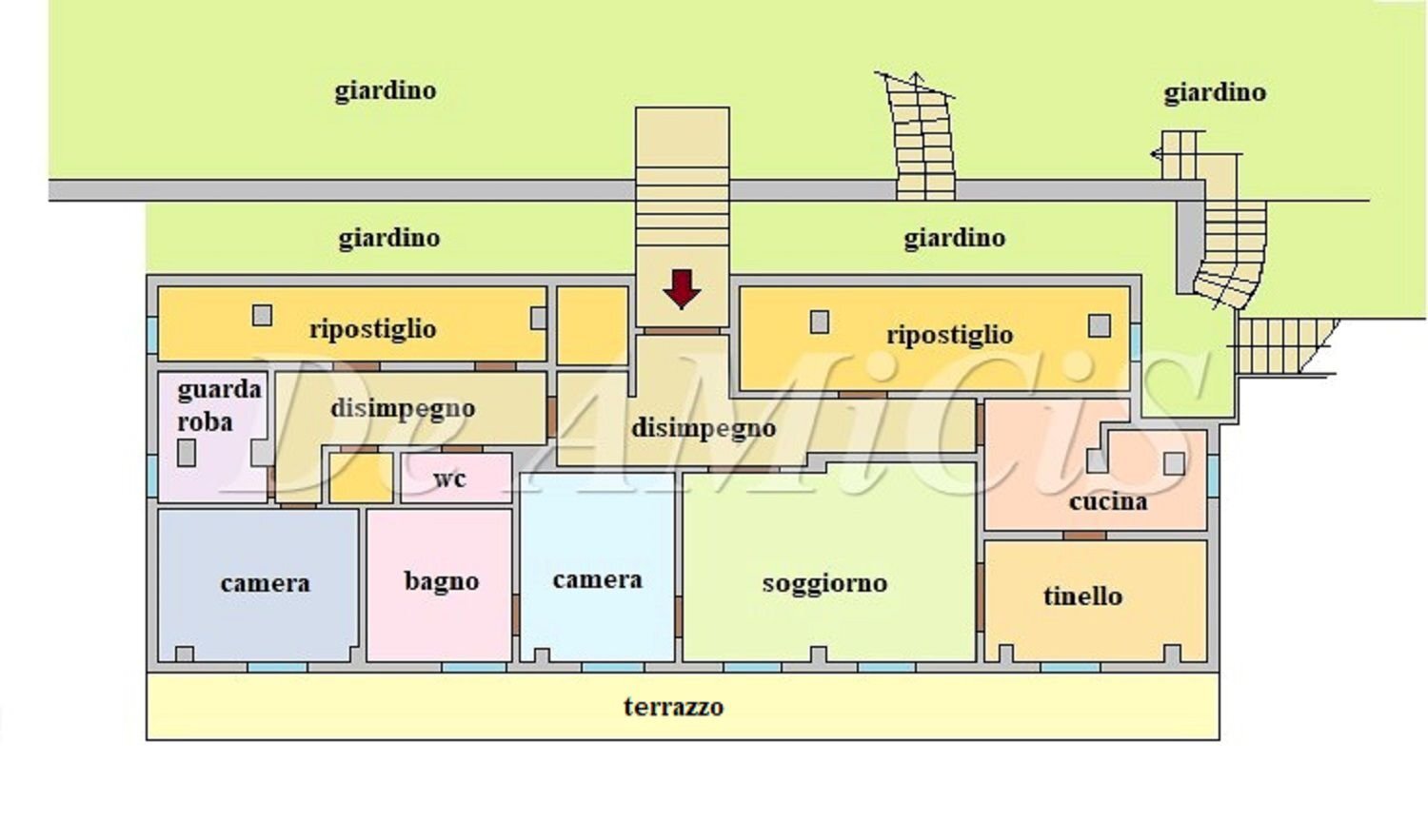 Villa Seborga - floor plans 1