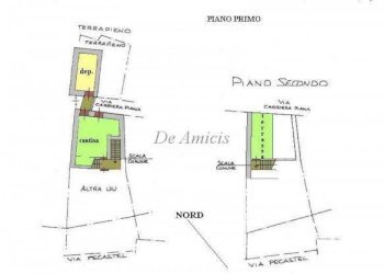 planimetria - Trilocale via Carriera Piana, Pigna - foto 10