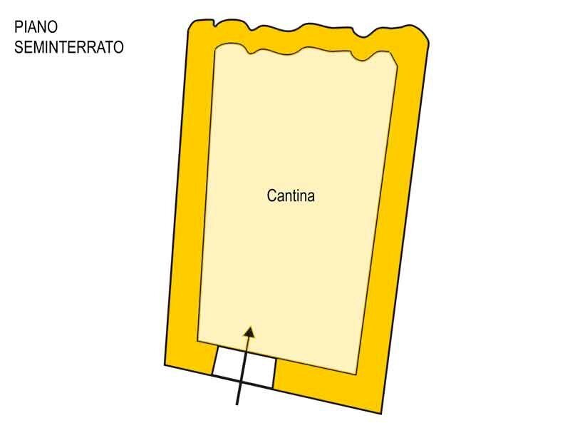 Casa indipendente Apricale - planimetria 1