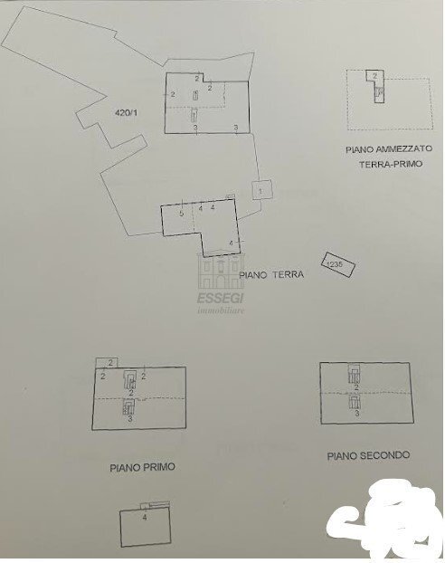 1.jpg - Casale Via Tofori, Capannori - planimetria 1