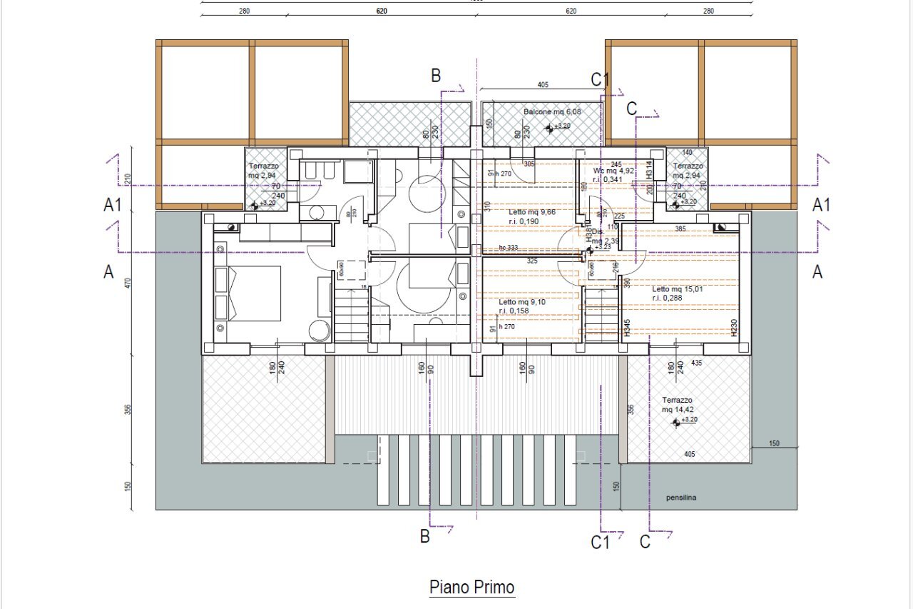 Terreno commerciale Cesena - planimetria 1
