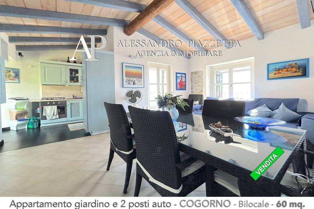 Ampio e luminoso soggiorno - Bilocale Cogorno - foto 2