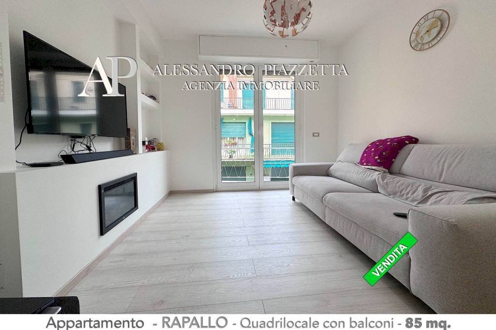 Ampio soggiorno - Quadrilocale Rapallo - foto 1