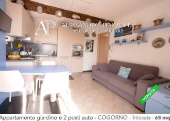 Zona giorno-angolo cottura - Trilocale Cogorno - foto 4