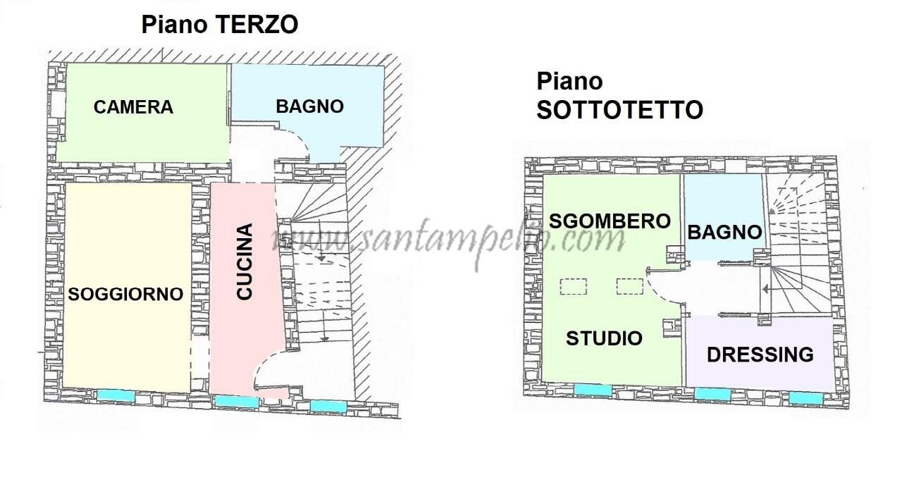 Quadrilocale via MOLINO, 18, Isolabona - planimetria 1