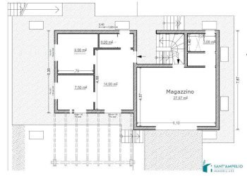 Planimetria - Building land Bordighera - photo 6