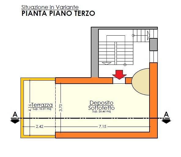 Trilocale Soldano - planimetria 1