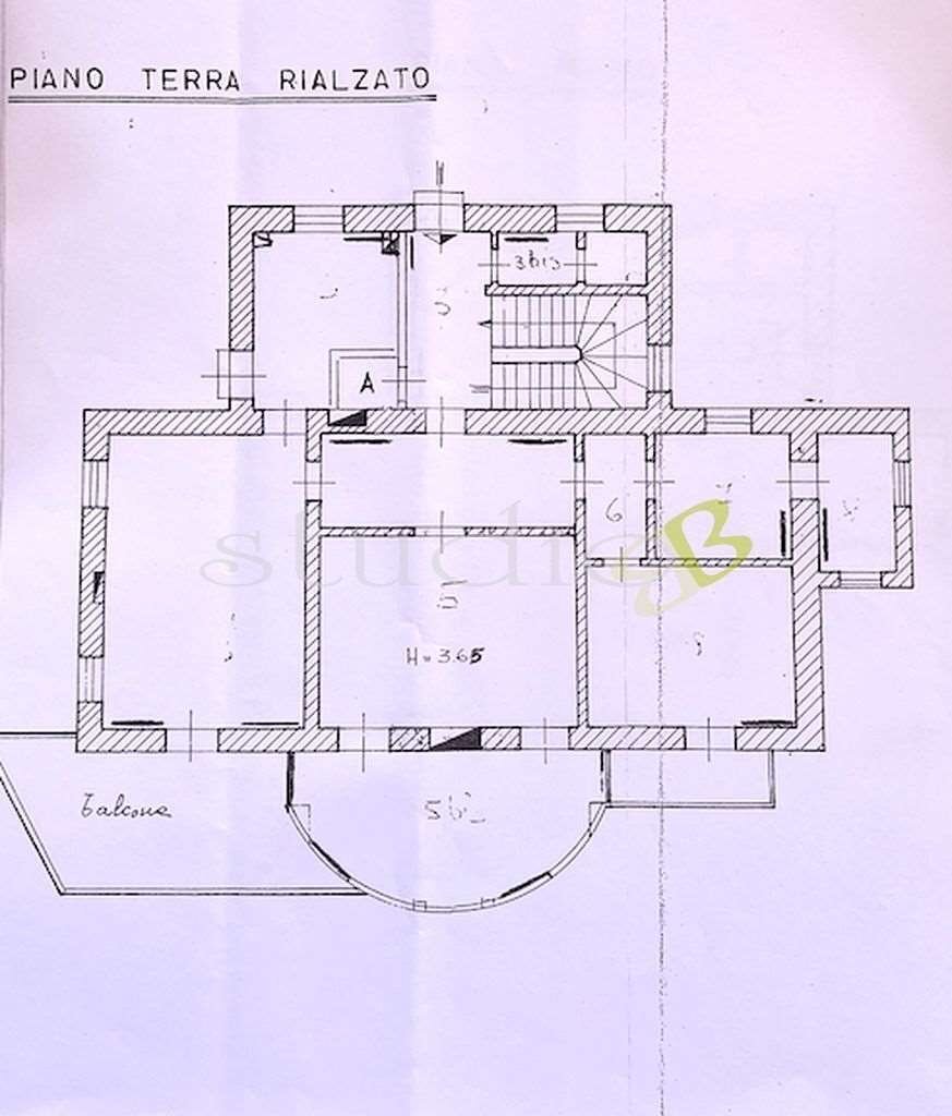 Villa via Toscanini, snc, Ventimiglia - planimetria 1