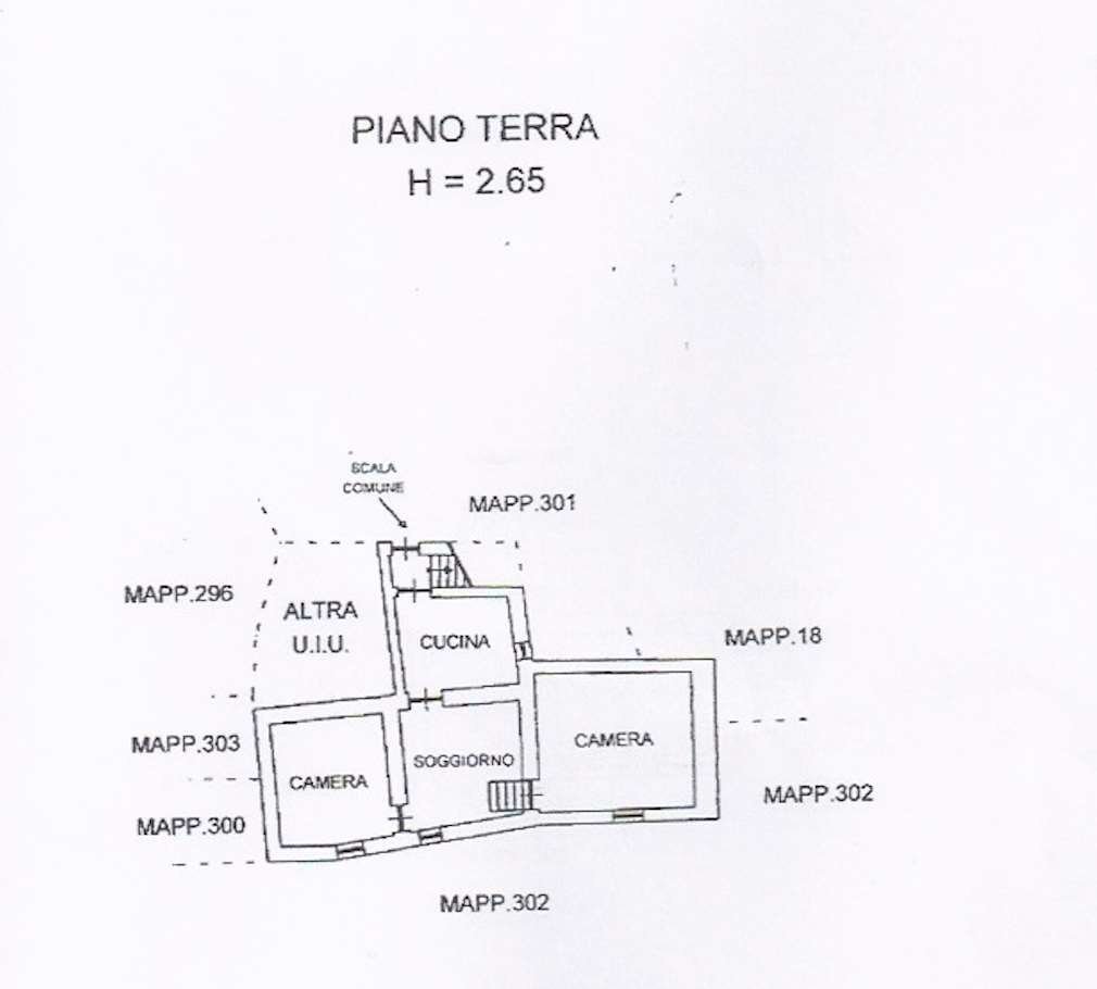 Rustic Peverei, Seborga - floor plans 1