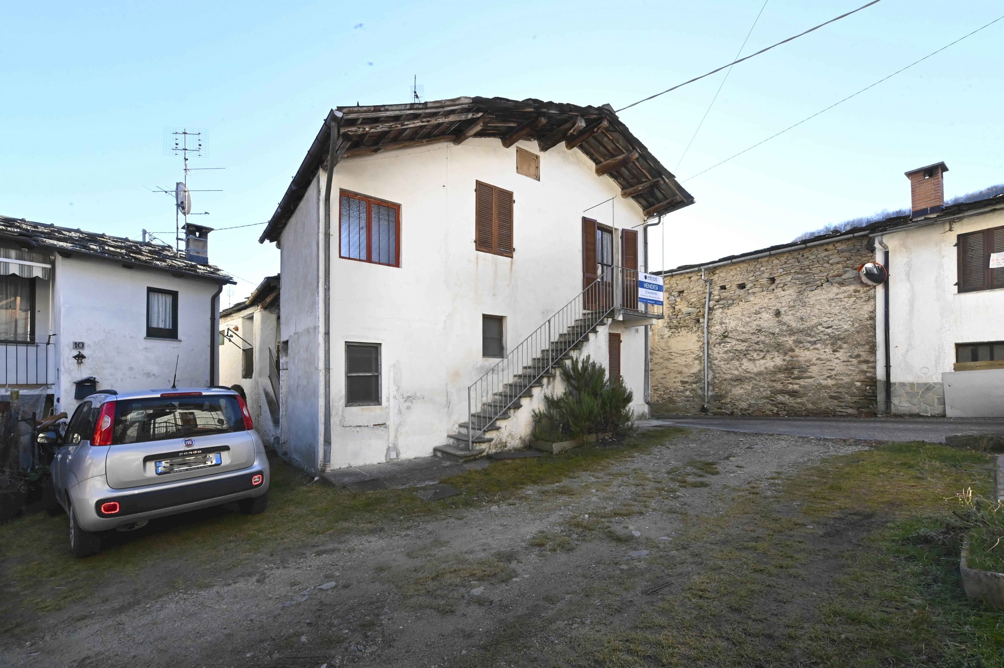 facciata - Casa semi indipendente Via San Firmino, 21, Paesana - foto 3