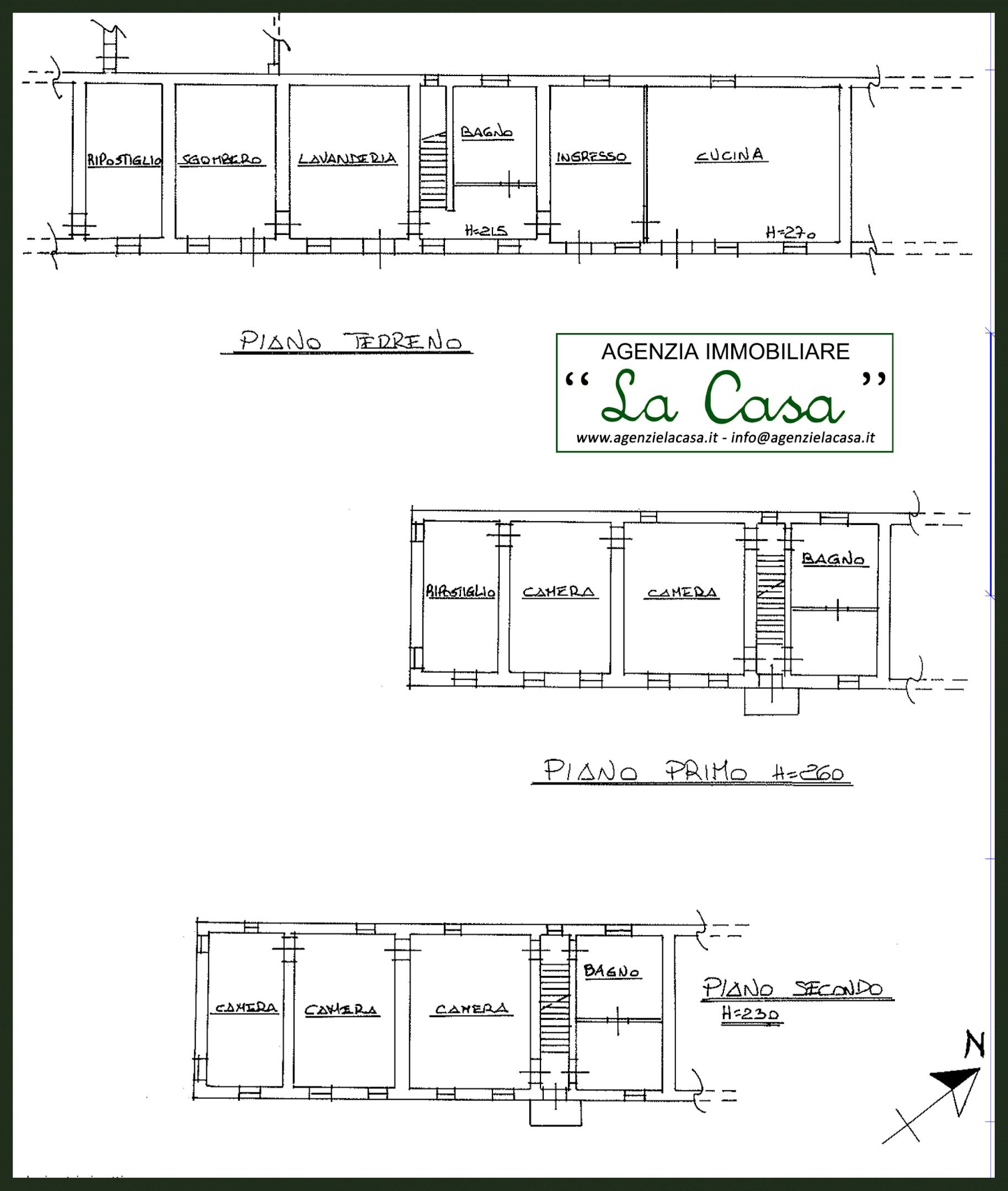plan - Farmhouse San Damiano d'Asti - floor plans 1