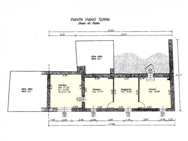 Casa indipendente San Leo - planimetria 1