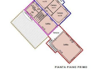 piantina - Rustico strada Leontina, 256, San Leo - foto 11