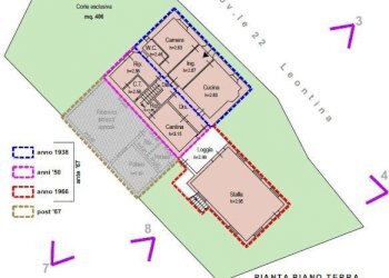 piantina - Rustico strada Leontina, 256, San Leo - foto 12