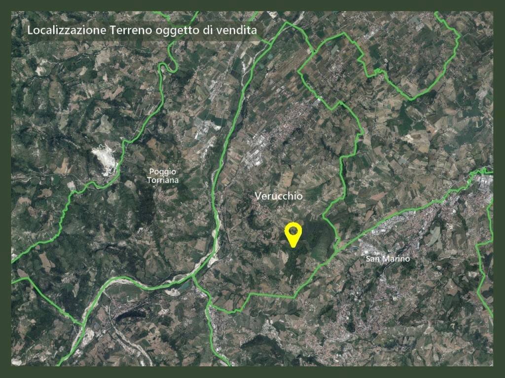 Confini - Agricultural land via Bruciato di Sotto, Verucchio - photo 2