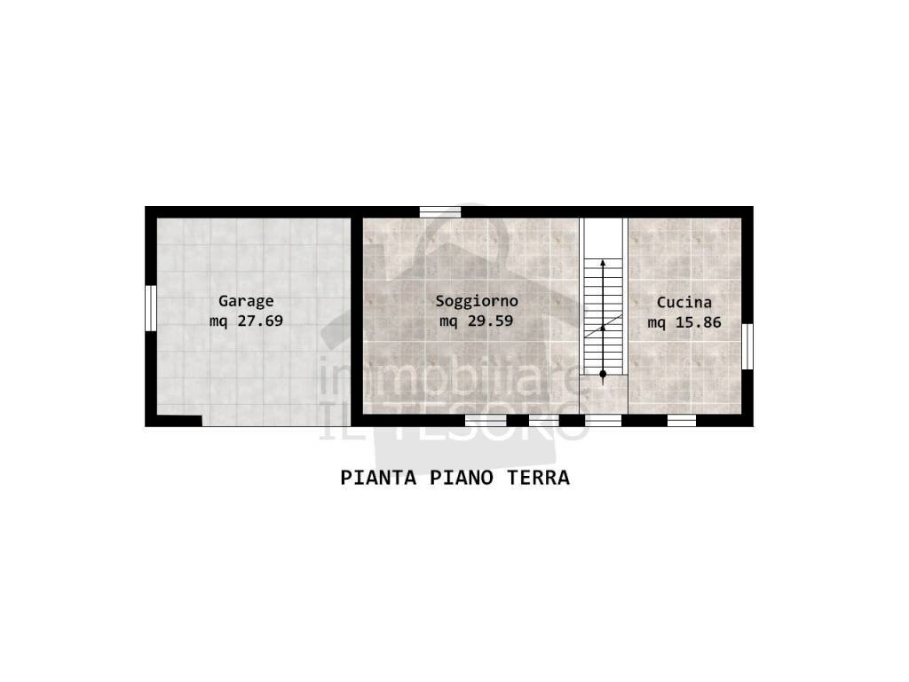 Planimetria - Casa indipendente San Leo - foto 3