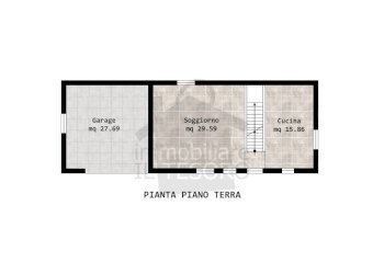 Planimetria - Casa indipendente San Leo - foto 3