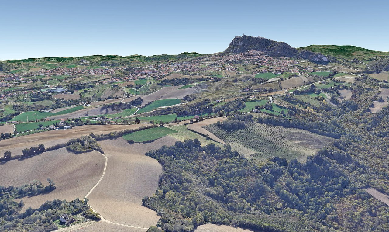 Rustico Verucchio - planimetria 1