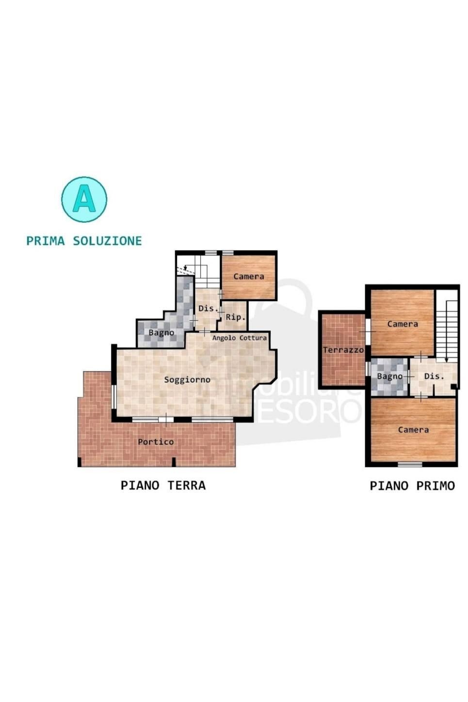 Villa via Canale, Coriano - planimetria 1