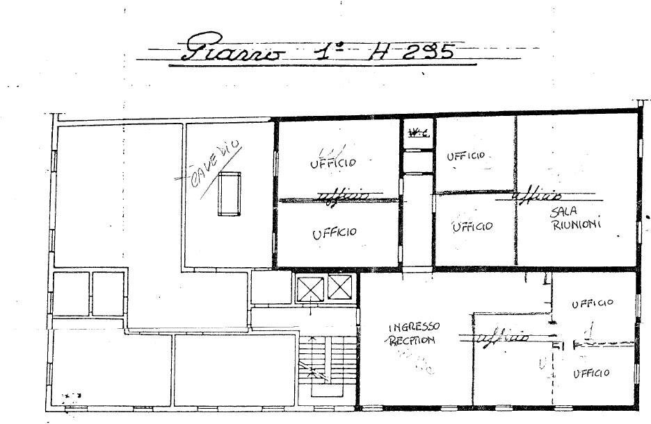 Office via ROVIGHI, Carpi - floor plans 1