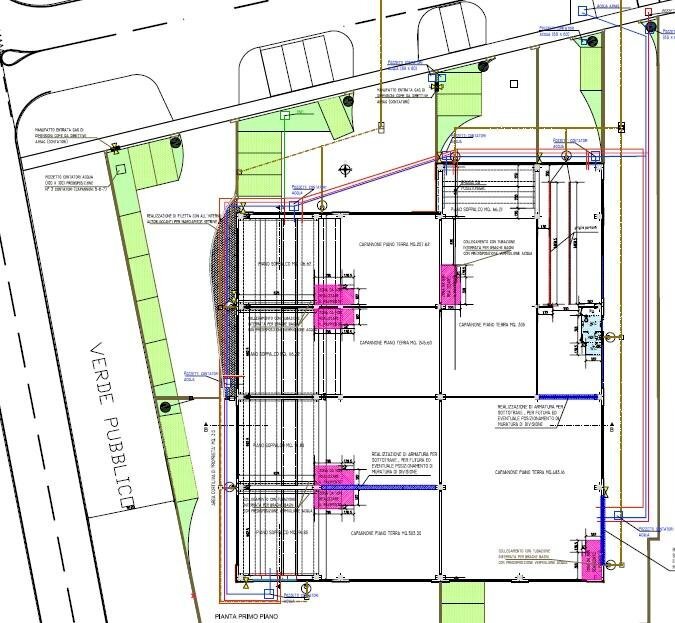 Shed stradello morello 337, Soliera - floor plans 1