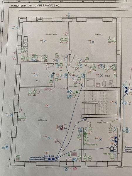 Casa indipendente San Felice sul Panaro - planimetria 1