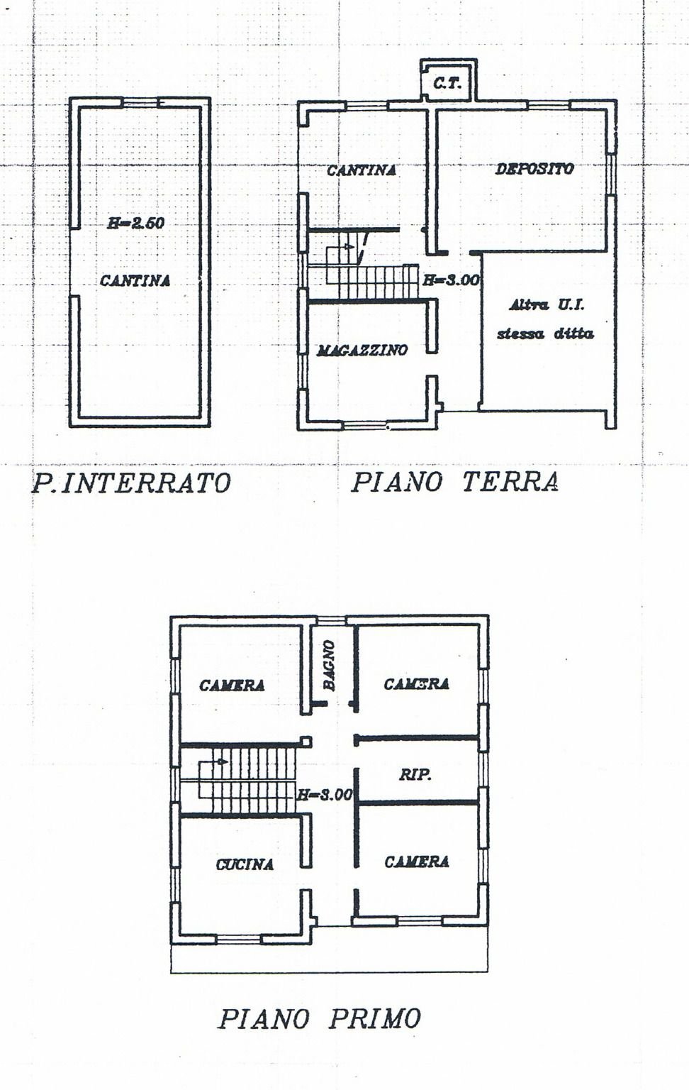 Rustico Montefiore Conca - planimetria 1