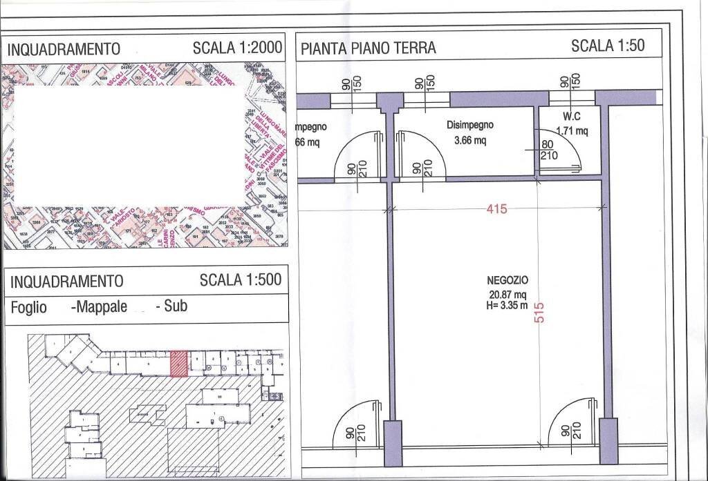 plan - Negozio Riccione - foto 3