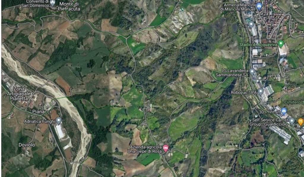 Mappa - Terreno agricolo San Leo - foto 1